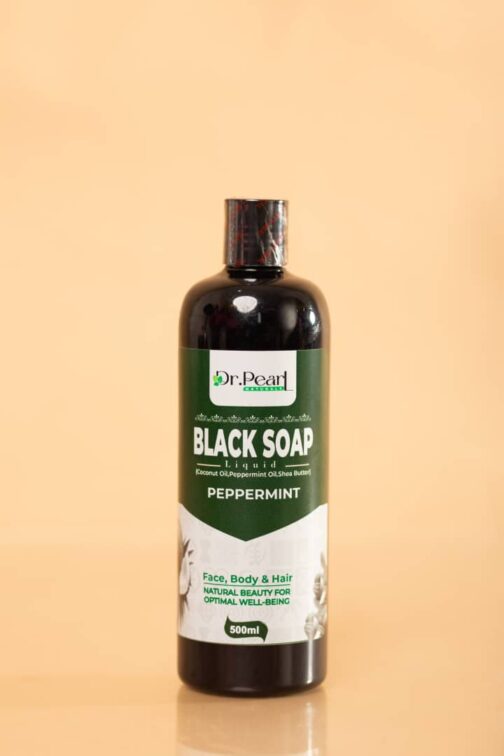 Peppermint Black Soap Body Wash