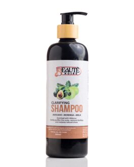 Beautè Noire Clarifying Shampoo (Avocado, Moringa & Amla) – 500ml